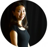 Picture of a student caller: Elaine Wong