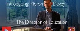 Thumbnail of the Director of Education, 'Introducing: Kieron Devey, The Director of Education'